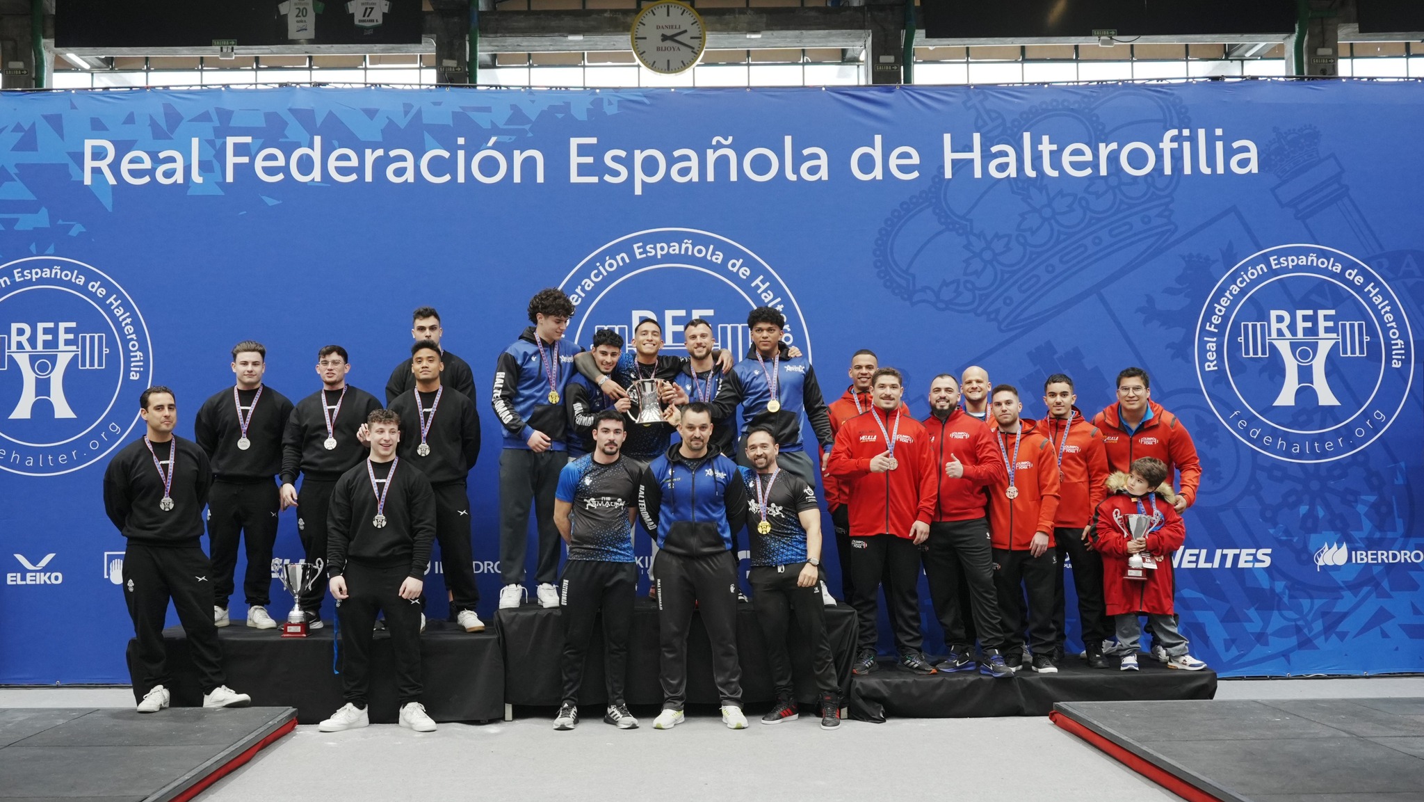 Pamplona se convirtió en el epicentro de la halterofilia nacional con la celebración de la Copa del Rey y de la Copa de la Reina Iberdrola